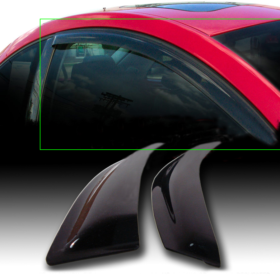 Fit 9600 Honda Civic Coupe 2Door Window Vent Visor Guard Deflector eBay