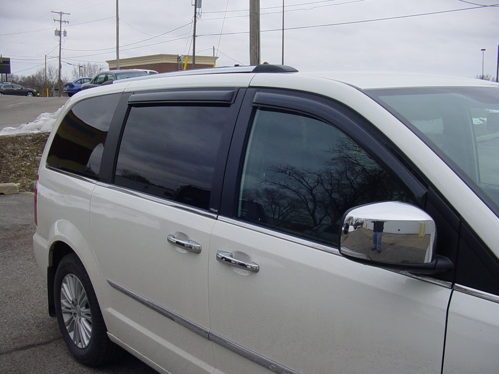 Rain guards for chrysler town & country #5